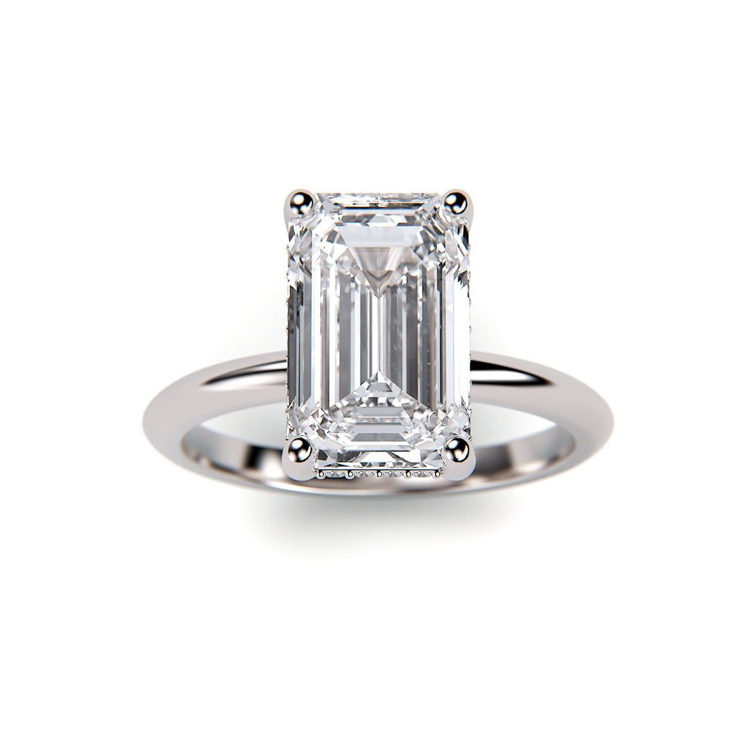 Emerald Cut Engagement Rings