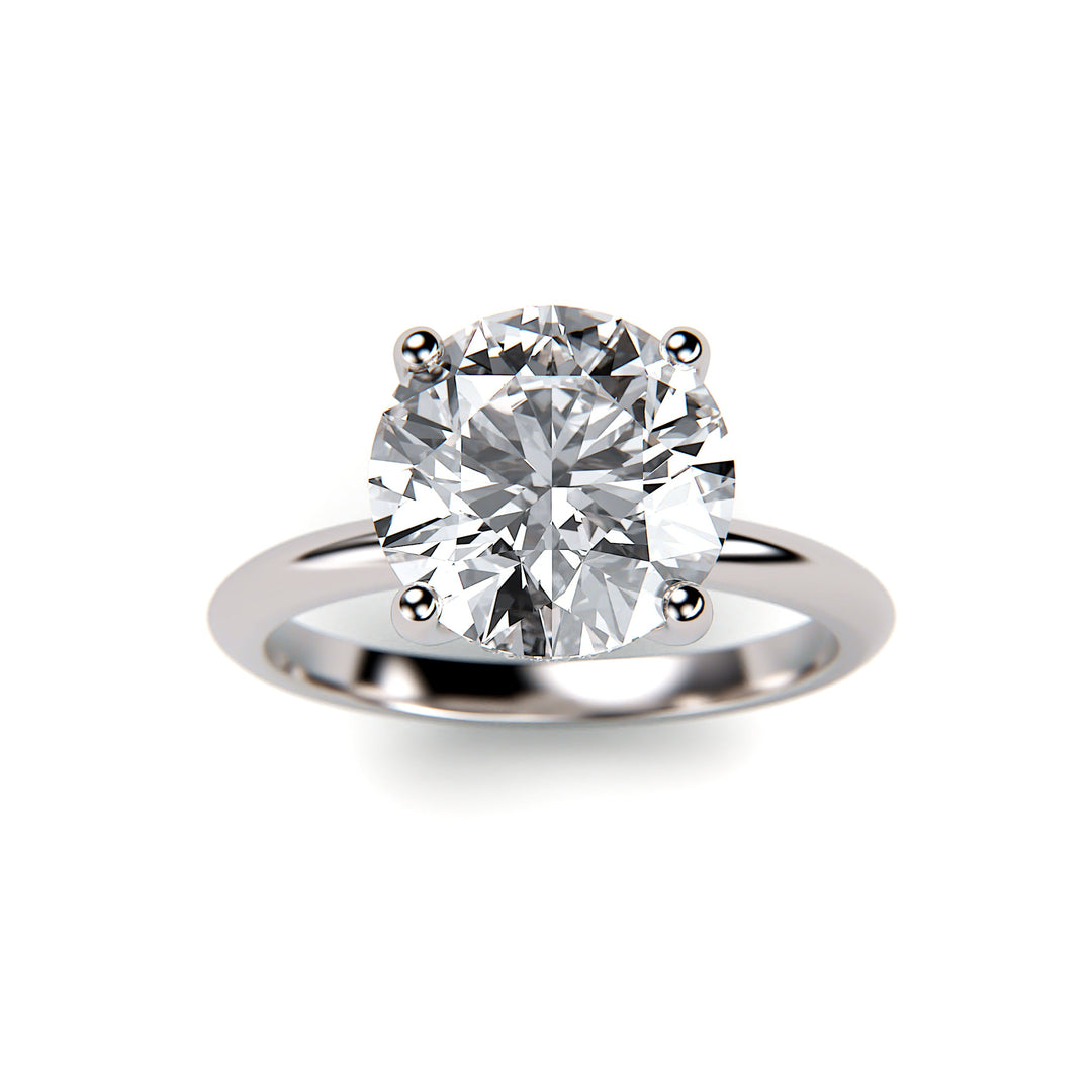 Round Cut Engagement Rings