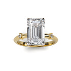 Lorelai - 3 Carat Emerald Cut Engagement Ring