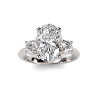 Madonna - 3 Carat Oval Cut Engagement Ring