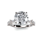 Cleopatra - 3 Carat Round Cut Engagement Ring